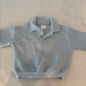 Zara Kids Soft Blue Polo Shirt